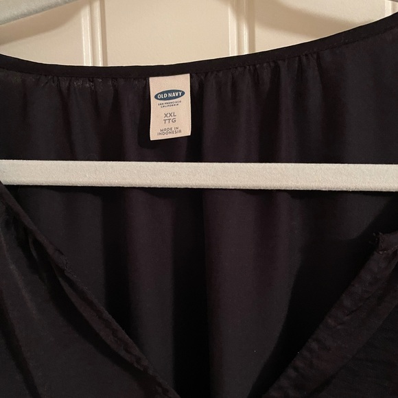 Old Navy Black Long Sleeve Top - Picture 3 of 3